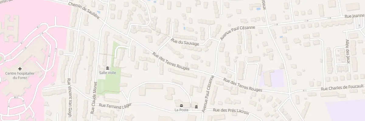 Plan du 10 Rue du Sauvage à Montbrison