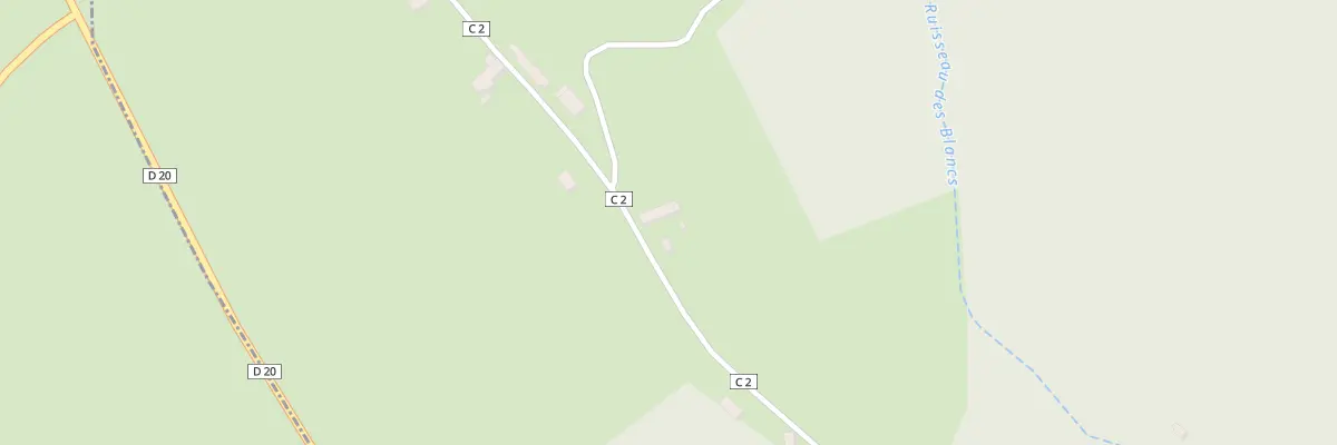 Plan du 35 Les Blancs à Gouloux