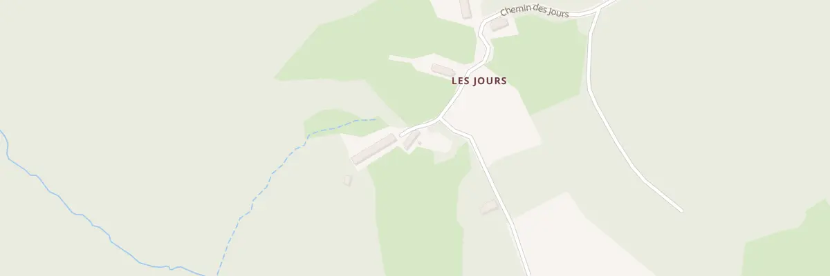 Plan du 5075 Les Jours à Saint-Léger-sous-Beuvray