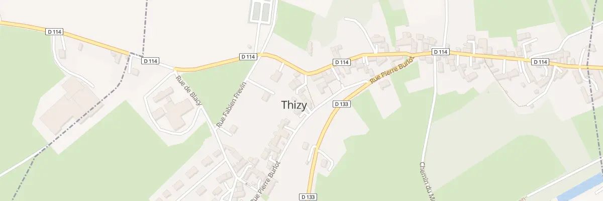 Plan du 1 Rle du Père Chicanne à Thizy