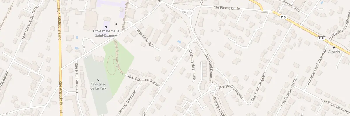 Plan du 4 Rue Gérard Chardonnet à Cormontreuil