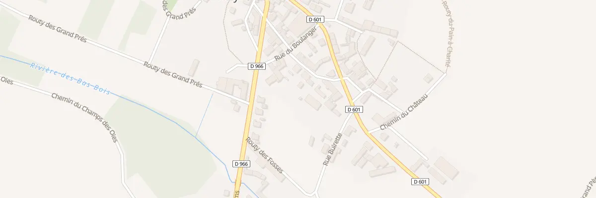 Plan du 8 Rue Chantereine à Nizy-le-Comte