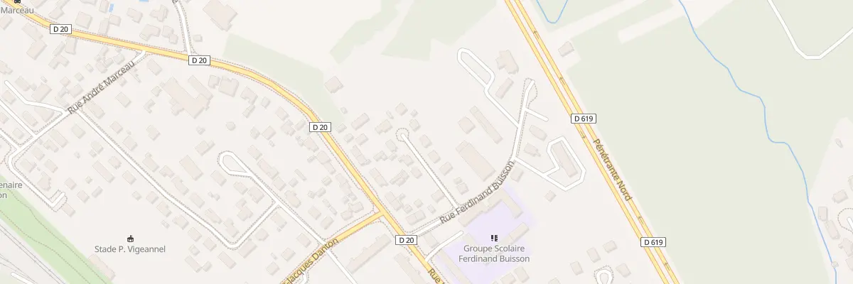 Plan du 6 Imp Joseph Buchheit à La Chapelle-Saint-Luc