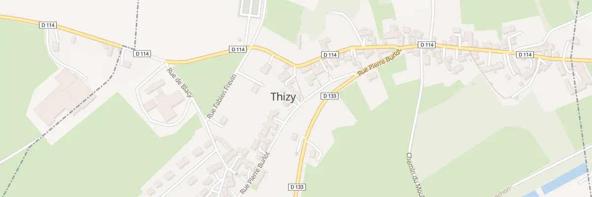 Plan du 8 Rue Pierre Burlot à Thizy