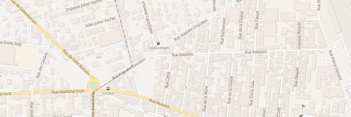 Plan du 20 Rue Littre à Roanne