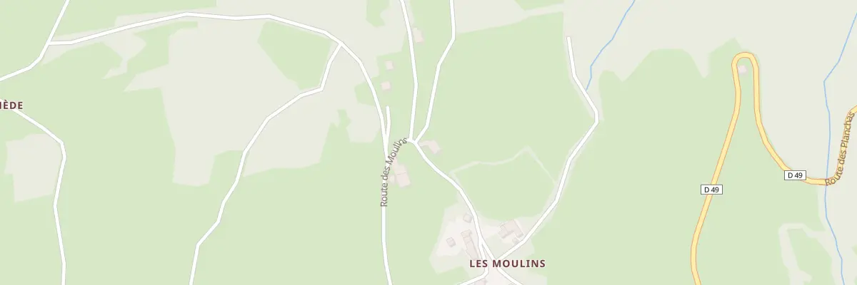 Plan du 528 Rte des Moulins à Laussonne