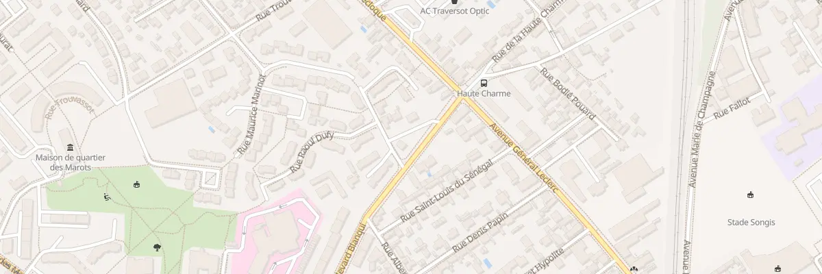Plan du 17 Rue Roger de la Fresnaye à Troyes