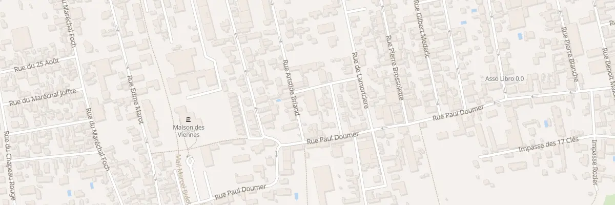 Plan du 15 Rue Aristide Briand à Sainte-Savine