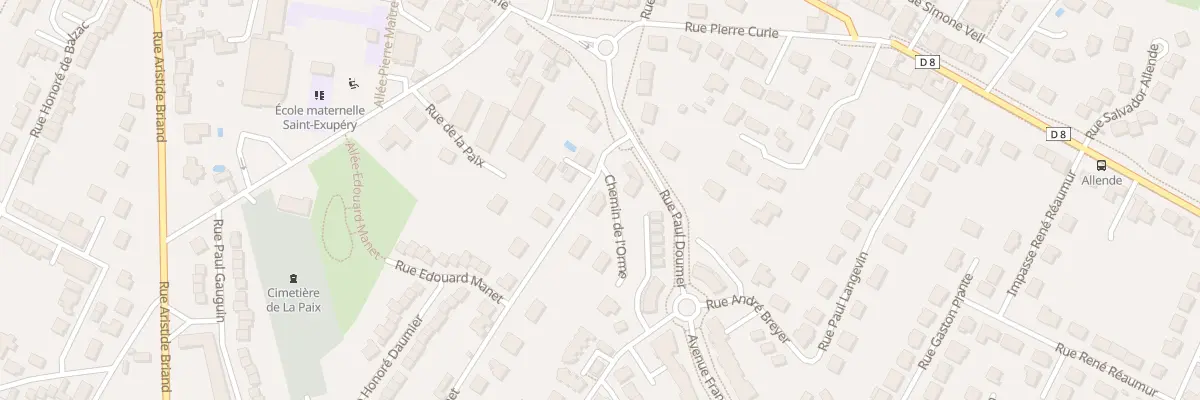 Plan du 3 Rue Gérard Chardonnet à Cormontreuil