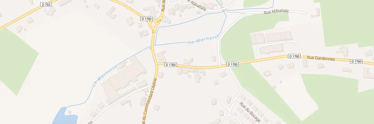 Plan du 5 Rue Dardennes à Mondrepuis