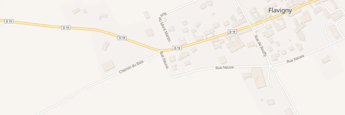 Plan du 130 Rue Saint Thibault à Flavigny