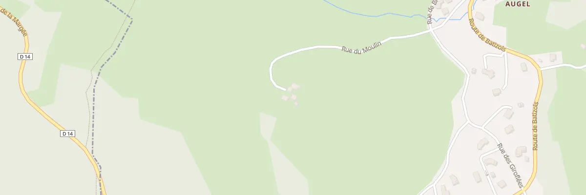 Plan du 439 Rue du Moulin à Saint-Nizier-de-Fornas