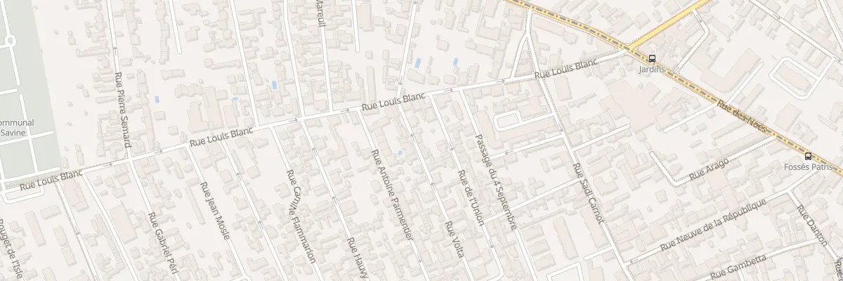 Plan du 36 Rue Volta à Sainte-Savine