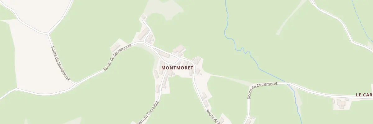 Plan du 5083 Montmoret à Saint-Léger-sous-Beuvray
