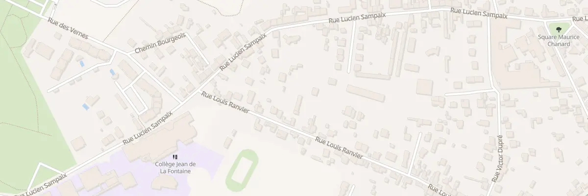 Plan du 106 Rue Louis Ranvier à Roanne