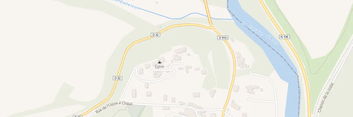 Plan du 5060 Le Puech à Cendras
