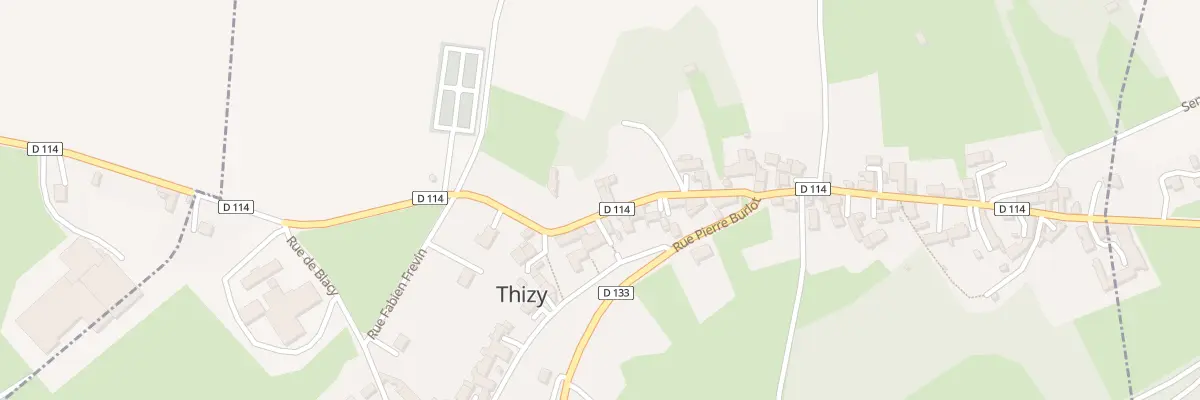 Plan du 10 Rue Edme Marie Cadoux à Thizy
