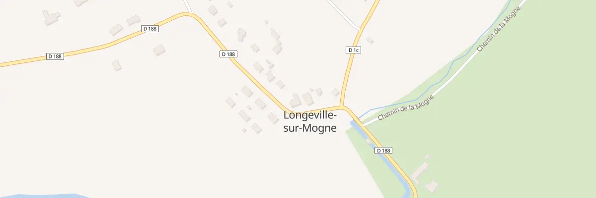 Plan du 3 Rue du Champ au Prieur à Longeville-sur-Mogne