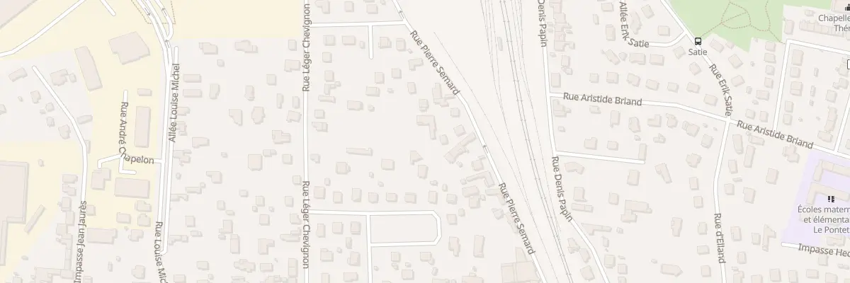 Plan du 202 Rue Léger Chevignon à Riorges