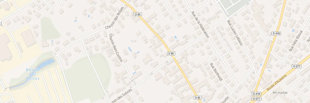 Plan du 40 Rue de la Croix Blanche à Saint-André-les-Vergers