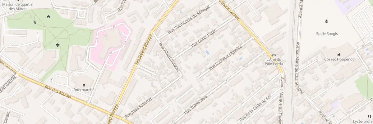 Plan du 19B Rue Denis Papin à Troyes