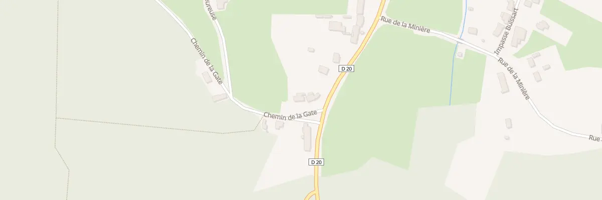 Plan du 4 Rue de la Gate à Glageon