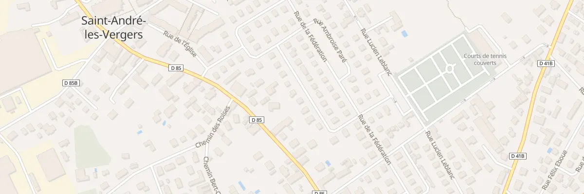 Plan du 10 Rue Guy de Maupassant à Saint-André-les-Vergers