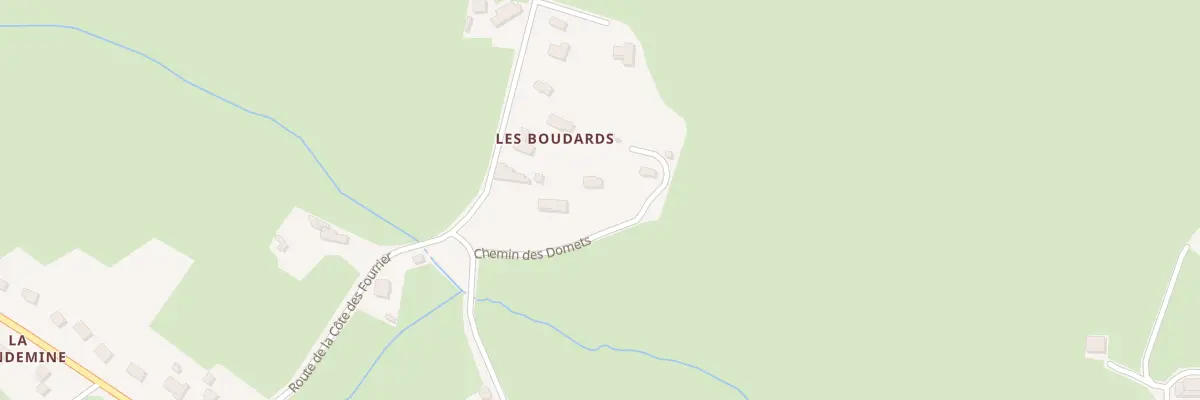 Plan du 113 Che des Domets à Vendenesse-sur-Arroux