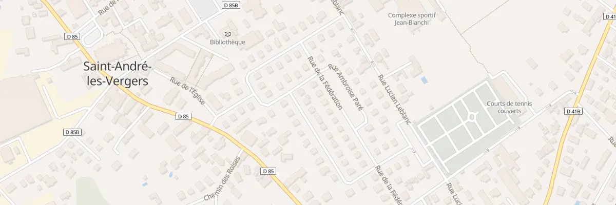Plan du 3 Rue Guy de Maupassant à Saint-André-les-Vergers