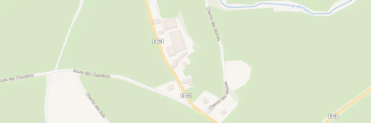 Plan du 5194 La Rue à Anzy-le-Duc