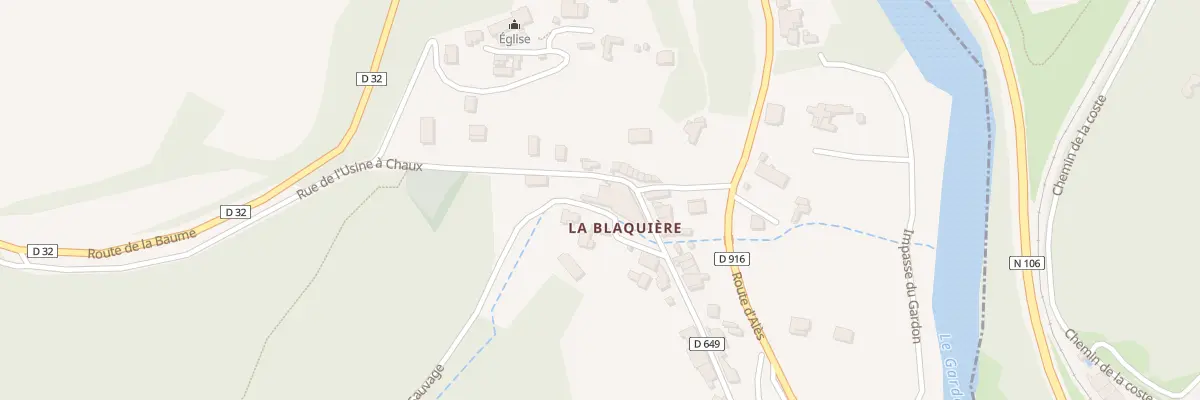 Plan du 68 Imp du Vallat Sauvage à Cendras