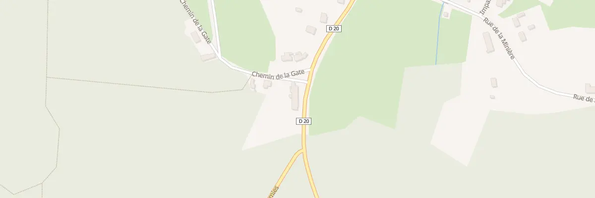 Plan du 109 Rue du Général de Gaulle à Glageon
