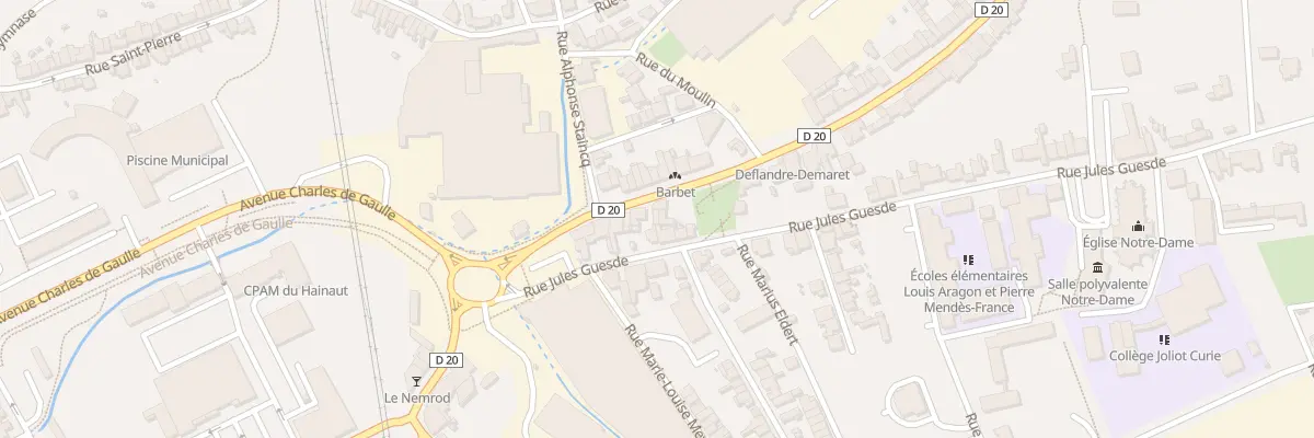 Plan du 38 Rue du Maire Coppeaux à Fourmies