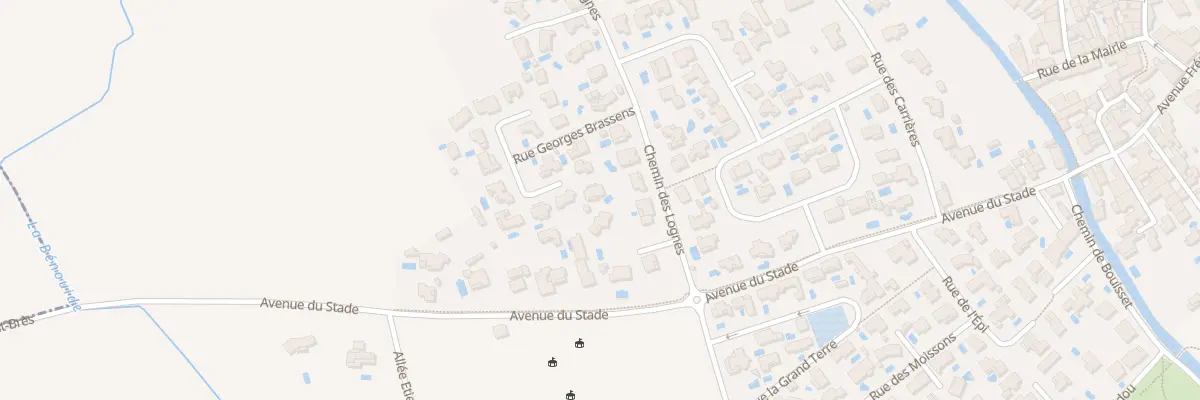 Plan du 18 Rue Georges Brassens à Valergues