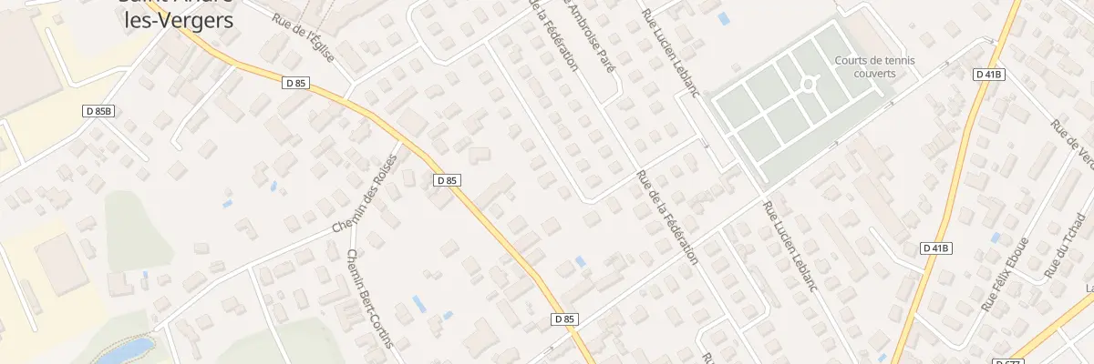 Plan du 16 Rue Guy de Maupassant à Saint-André-les-Vergers