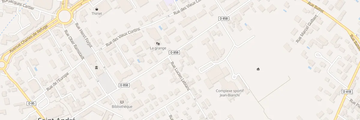Plan du 1 Rue Lucien Leblanc à Saint-André-les-Vergers