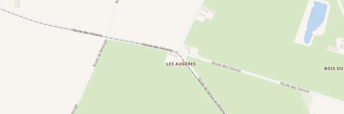 Plan du 1086 Rte des Falcons à Baugy