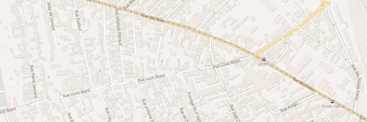Plan du 12 Rue Louis Blanc à Sainte-Savine