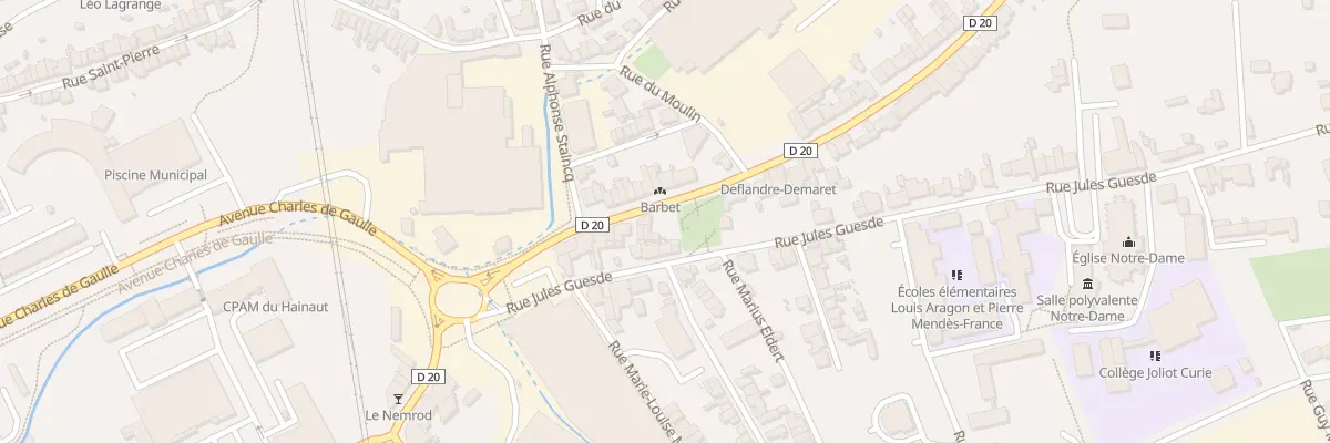 Plan du 40 Rue du Maire Coppeaux à Fourmies