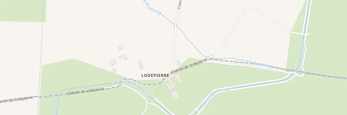 Plan du 87 Che de Champdieu à Chalain-d’Uzore