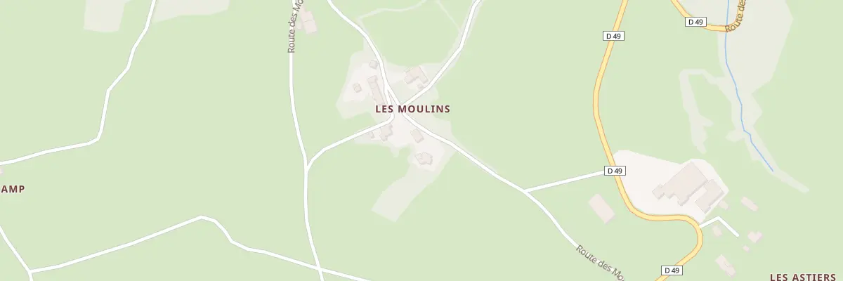 Plan du 5207 Les Moulins à Laussonne