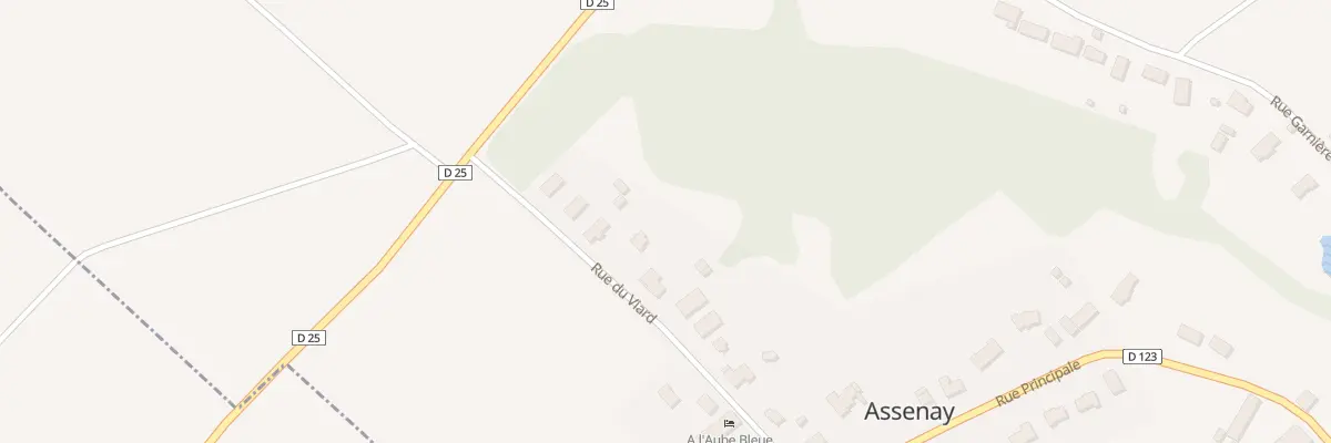 Plan du 13 Rue du Viard à Assenay