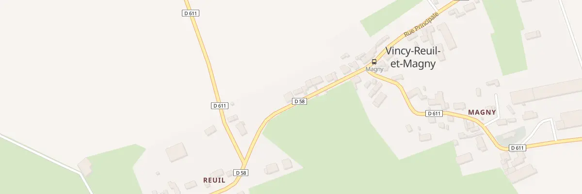 Plan du 15 Rue Principale à Vincy-Reuil-et-Magny