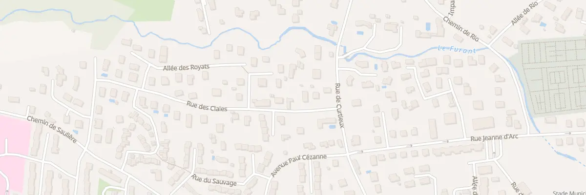 Plan du 8 Rue des Claies à Montbrison
