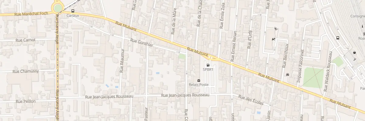 Plan du 6 Rue Cotton à Roanne