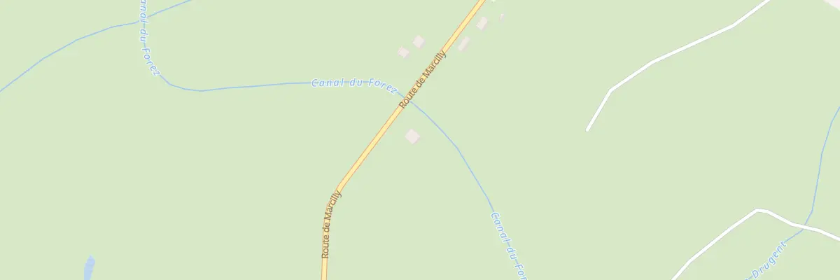 Plan du 533 Rte de Marcilly à Montverdun