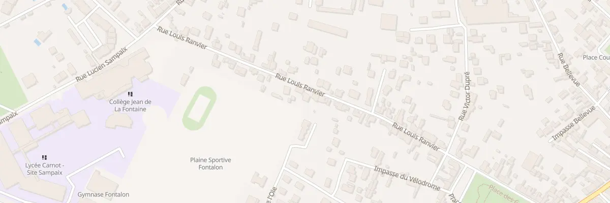Plan du 31B Rue Louis Ranvier à Roanne