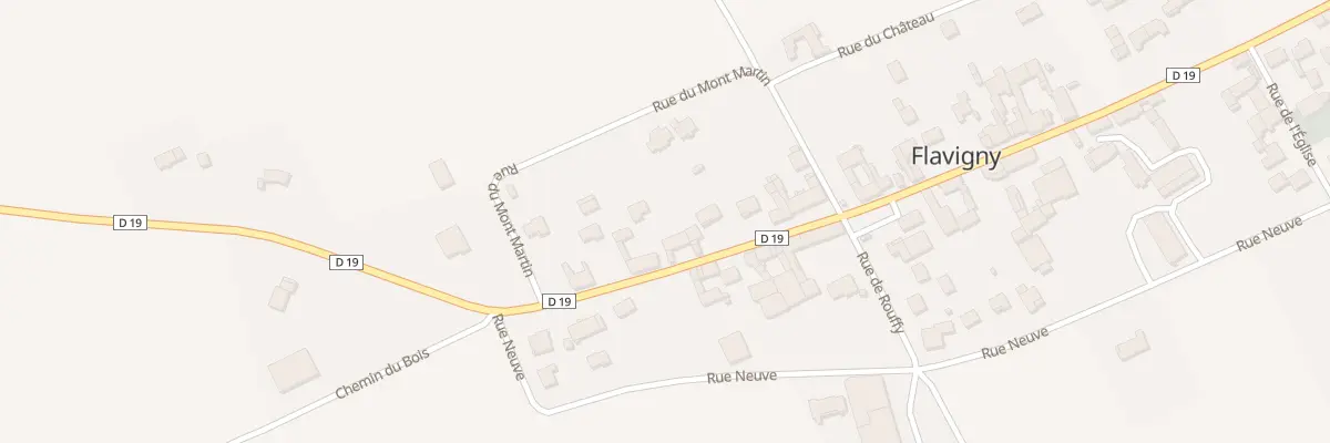 Plan du 115 Rue Saint Thibault à Flavigny