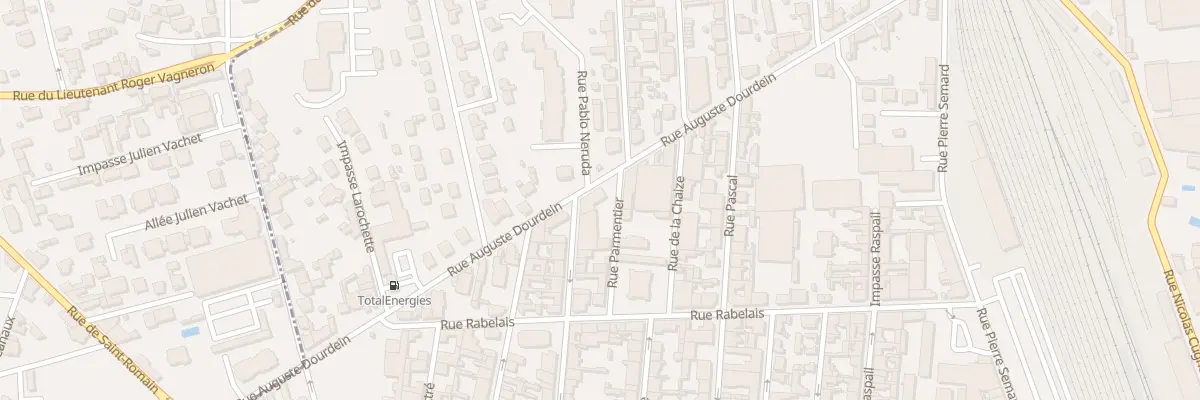 Plan du 49 Rue Auguste Dourdein à Roanne