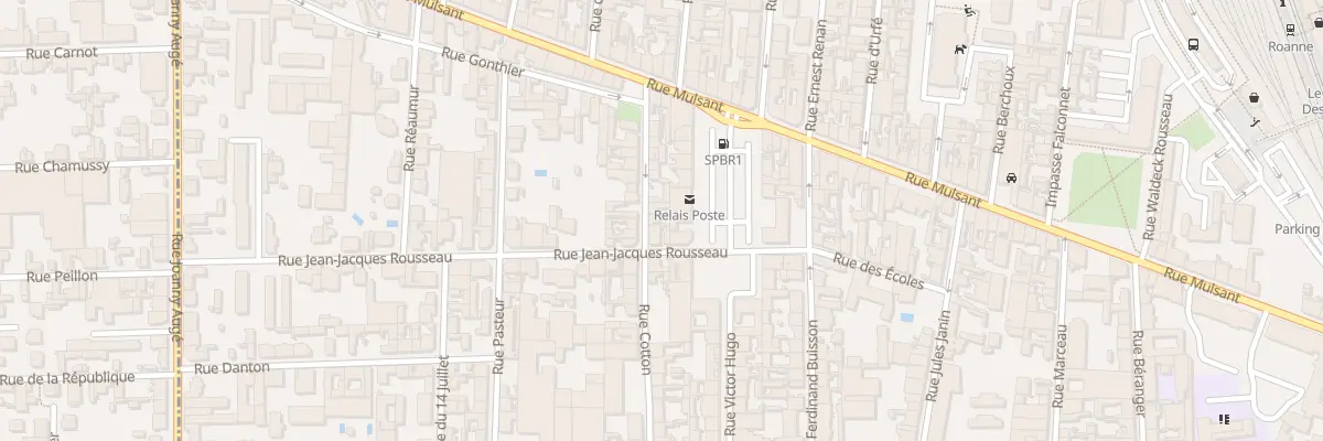 Plan du 19 Rue Cotton à Roanne